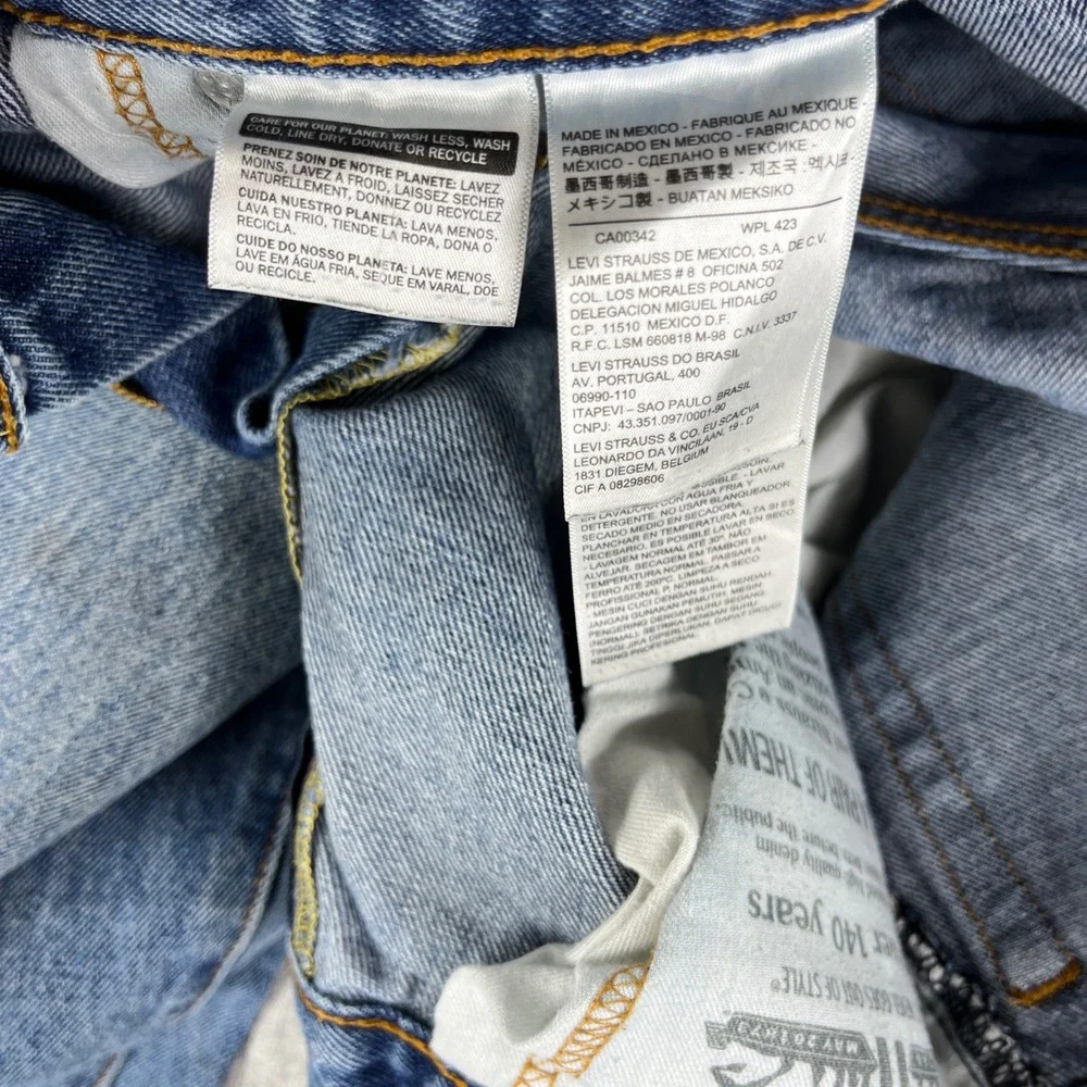 Levi's 517 Bootcut Jeans Mens 30x34 Blue Denim Classic Western Workwear Pants